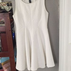 White cocktail dress